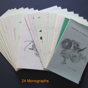 B830. 24 Monographs by Hawley and Yasu Kizu