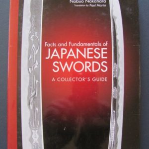 B889. Facts and Fundamentals of Japanese Swords