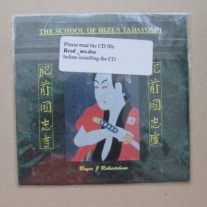 B906. The School of Hizen Tadayoshi on CD