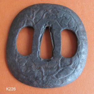 K226. Iron Wangata Tsuba