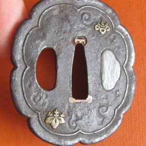 M134. Iron Umetada tsuba