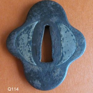 Q114. Unusual Iron Tsuba