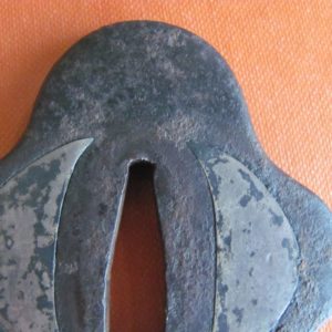 Q114. Unusual Iron Tsuba