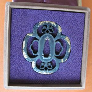 Q108. Spectacular Tsuba, Owari Kinko