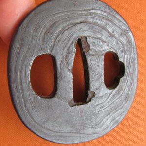 C235. Mokume Tsuba