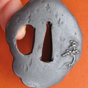 C236. Iron Tsuba by Hamano Noriyuki II