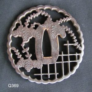 Q369. Iron Sukashi Tsuba