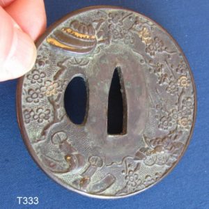 T333. San Mai Awase Tsuba