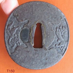 T150. Great Namban Tsuba