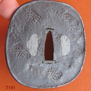 T151. Iron Tenpo Tsuba