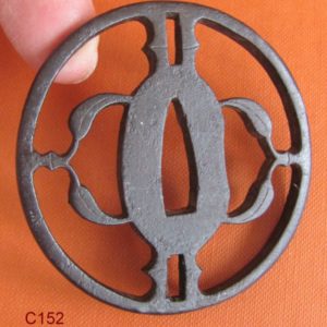 C152. Owari Sukashi tsuba