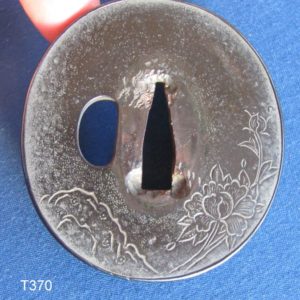 T370. Ko Kinko Tsuba in Yamagane