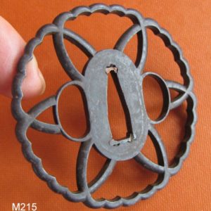 M215. Bushu Ito Sukashi Tsuba