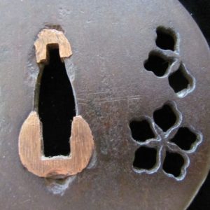 Q302. Iron Sukashi Tsuba