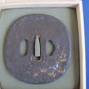 R138. Large Iron Tsuba