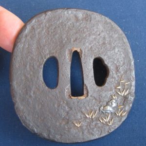 R138. Large Iron Tsuba