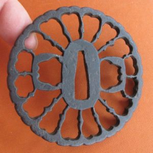 M222. Owari Sukashi Tsuba