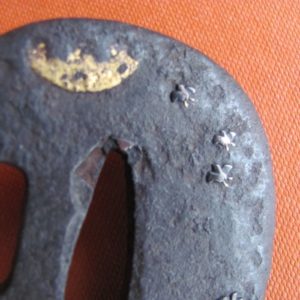 T404. Iron Tanto Tsuba