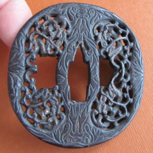 T409. Namban or East Asian Tsuba