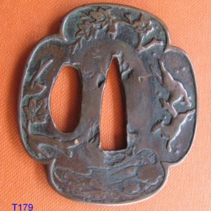 T179. Kagamishi Tsuba