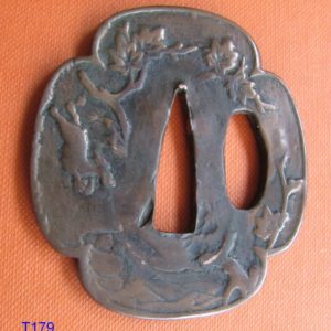 T179. Kagamishi Tsuba