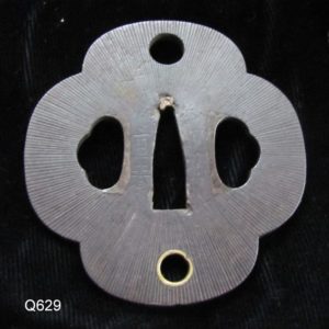 Q629. Tsuba Signed Shoami Shigeharu