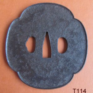 T114. Iron Mokko Tsuba