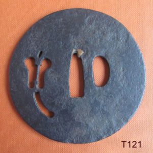 T121. Tsuba with Gumbai