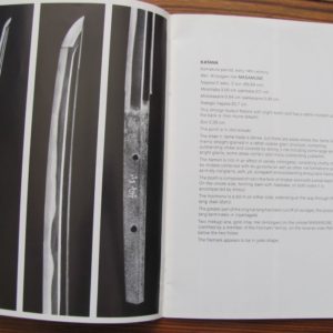 B928. A Sales Brochure for Swords by Masamune and Yukimitsu