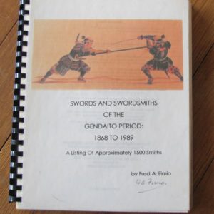 B968. Swords and Swordsmiths of the Gendaito Period: 1868 to…