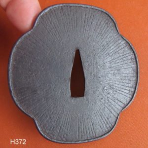 H372. Katchushi, Myochin Tsuba. Holbrook