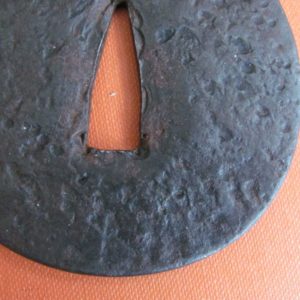 H399. Iron Plate Tsuba