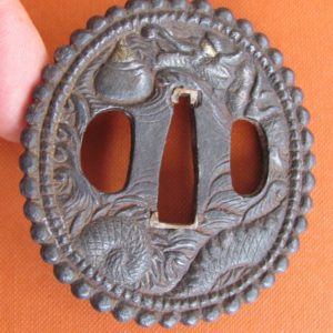 T241. Hizen/Namban iron tsuba