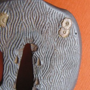 T251. Iron & Yamagane Tsuba, Possible Momoyama Shoami