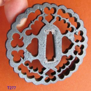 T277. Iron Sukashi Tsuba