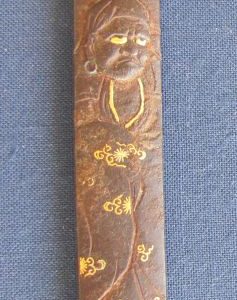 T503. Iron Kotsuka with, I Believe, Daruma