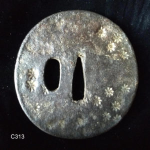 C313. Iron Tempo Tsuba