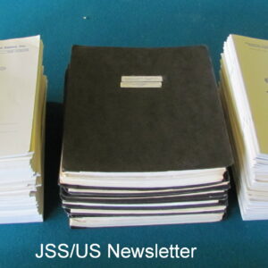 B776. Well over 100 Issues of JSS/US Newsletter & 2 Bul…